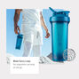 BlenderBottle V2 Classic Shaker Cup Frosted White Call Outs 3